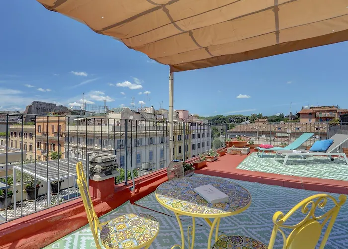 Colosseo Rooftop 36 - Exclusive Terrace, Solarium & Skyline View