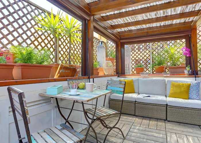 Colosseo Rooftop 36 - Exclusive Terrace, Solarium & Skyline View Apartment *